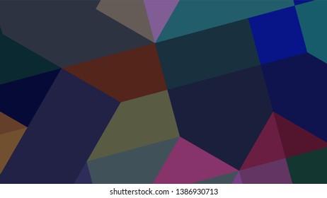 Geometric design. Colorful gradient mosaic background. Geometric triangle, mosaic, abstract background. Mosaic, color background. Mosaic texture. The effect of stained glass. EPS 10 Vector