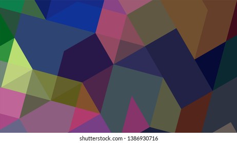 Geometric design. Colorful gradient mosaic background. Geometric triangle, mosaic, abstract background. Mosaic, color background. Mosaic texture. The effect of stained glass. EPS 10 Vector