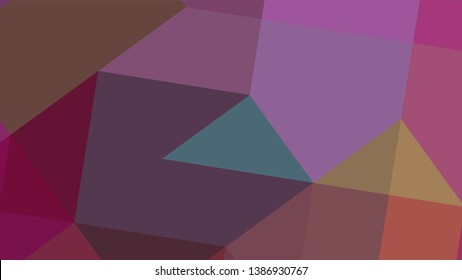 Geometric design. Colorful gradient mosaic background. Geometric triangle, mosaic, abstract background. Mosaic, color background. Mosaic texture. The effect of stained glass. EPS 10 Vector