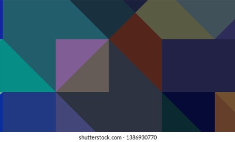 Geometric design. Colorful gradient mosaic background. Geometric triangle, mosaic, abstract background. Mosaic, color background. Mosaic texture. The effect of stained glass. EPS 10 Vector