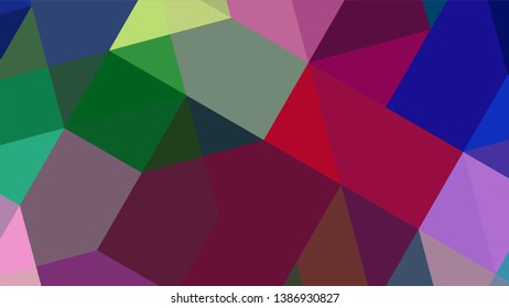 Geometric design. Colorful gradient mosaic background. Geometric triangle, mosaic, abstract background. Mosaic, color background. Mosaic texture. The effect of stained glass. EPS 10 Vector