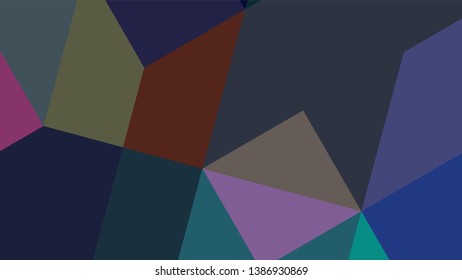 Geometric design. Colorful gradient mosaic background. Geometric triangle, mosaic, abstract background. Mosaic, color background. Mosaic texture. The effect of stained glass. EPS 10 Vector