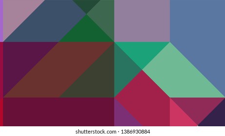 Geometric design. Colorful gradient mosaic background. Geometric triangle, mosaic, abstract background. Mosaic, color background. Mosaic texture. The effect of stained glass. EPS 10 Vector
