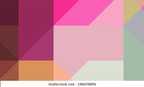 Geometric design. Colorful gradient mosaic background. Geometric triangle, mosaic, abstract background. Mosaic, color background. Mosaic texture. The effect of stained glass. EPS 10 Vector