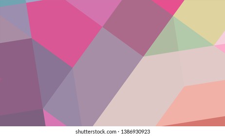 Geometric design. Colorful gradient mosaic background. Geometric triangle, mosaic, abstract background. Mosaic, color background. Mosaic texture. The effect of stained glass. EPS 10 Vector