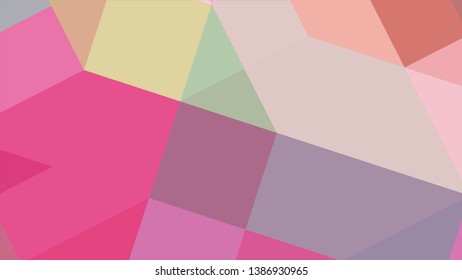 Geometric design. Colorful gradient mosaic background. Geometric triangle, mosaic, abstract background. Mosaic, color background. Mosaic texture. The effect of stained glass. EPS 10 Vector