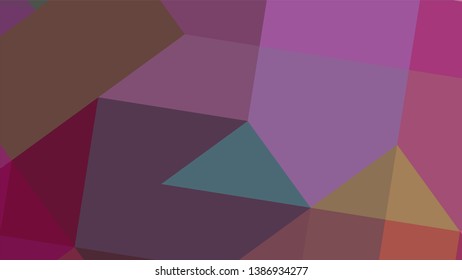 Geometric design. Colorful gradient mosaic background. Geometric triangle, mosaic, abstract background. Mosaic, color background. Mosaic texture. The effect of stained glass. EPS 10 Vector