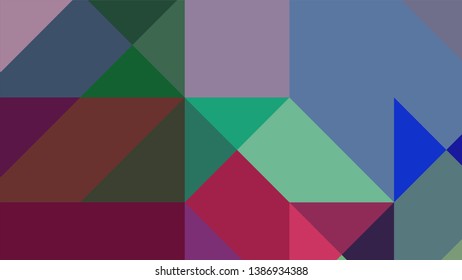 Geometric design. Colorful gradient mosaic background. Geometric triangle, mosaic, abstract background. Mosaic, color background. Mosaic texture. The effect of stained glass. EPS 10 Vector