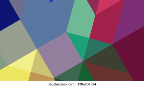 Geometric design. Colorful gradient mosaic background. Geometric triangle, mosaic, abstract background. Mosaic, color background. Mosaic texture. The effect of stained glass. EPS 10 Vector