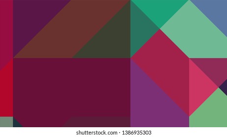 Geometric design. Colorful gradient mosaic background. Geometric triangle mosaic abstract background. Mosaic, color background. Mosaic texture. The effect of stained glass. EPS 10 Vector