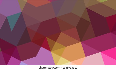 Geometric design. Colorful gradient mosaic background. Geometric triangle mosaic abstract background. Mosaic, color background. Mosaic texture. The effect of stained glass. EPS 10 Vector