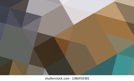Geometric design. Colorful gradient mosaic background. Geometric triangle mosaic abstract background. Mosaic, color background. Mosaic texture. The effect of stained glass. EPS 10 Vector