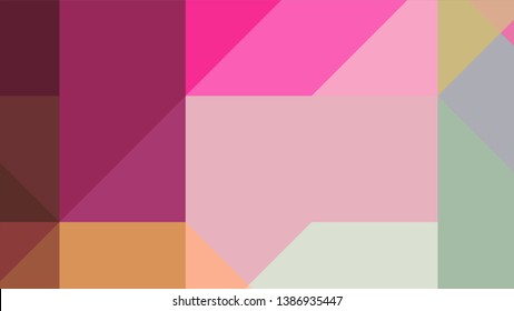 Geometric design. Colorful gradient mosaic background. Geometric triangle mosaic abstract background. Mosaic, color background. Mosaic texture. The effect of stained glass. EPS 10 Vector