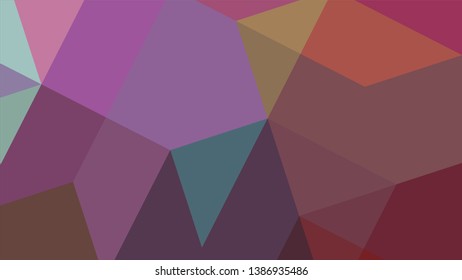 Geometric design. Colorful gradient mosaic background. Geometric triangle mosaic abstract background. Mosaic, color background. Mosaic texture. The effect of stained glass. EPS 10 Vector