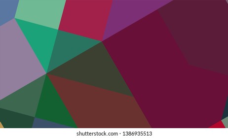 Geometric design. Colorful gradient mosaic background. Geometric triangle mosaic abstract background. Mosaic, color background. Mosaic texture. The effect of stained glass. EPS 10 Vector
