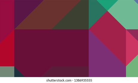 Geometric design. Colorful gradient mosaic background. Geometric triangle mosaic abstract background. Mosaic, color background. Mosaic texture. The effect of stained glass. EPS 10 Vector