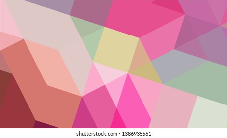 Geometric design. Colorful gradient mosaic background. Geometric triangle mosaic abstract background. Mosaic, color background. Mosaic texture. The effect of stained glass. EPS 10 Vector