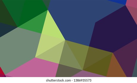 Geometric design. Colorful gradient mosaic background. Geometric triangle mosaic abstract background. Mosaic, color background. Mosaic texture. The effect of stained glass. EPS 10 Vector