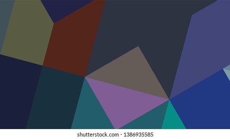 Geometric design. Colorful gradient mosaic background. Geometric triangle mosaic abstract background. Mosaic, color background. Mosaic texture. The effect of stained glass. EPS 10 Vector