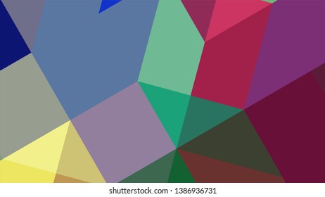 Geometric design. Colorful gradient mosaic background. Geometric triangle mosaic abstract background. Mosaic, color background. Mosaic texture. The effect of stained glass. EPS 10 Vector
