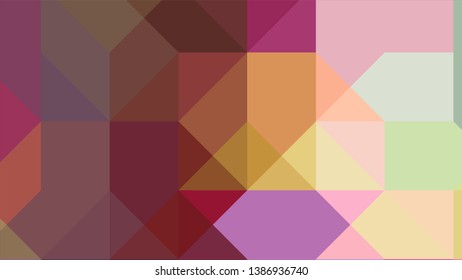 Geometric design. Colorful gradient mosaic background. Geometric triangle mosaic abstract background. Mosaic, color background. Mosaic texture. The effect of stained glass. EPS 10 Vector