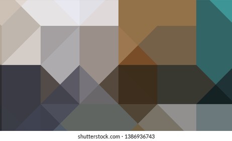 Geometric design. Colorful gradient mosaic background. Geometric triangle mosaic abstract background. Mosaic, color background. Mosaic texture. The effect of stained glass. EPS 10 Vector