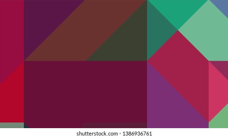 Geometric design. Colorful gradient mosaic background. Geometric triangle mosaic abstract background. Mosaic, color background. Mosaic texture. The effect of stained glass. EPS 10 Vector