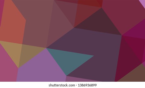 Geometric design. Colorful gradient mosaic background. Geometric triangle mosaic abstract background. Mosaic, color background. Mosaic texture. The effect of stained glass. EPS 10 Vector