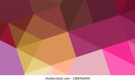 Geometric design. Colorful gradient mosaic background. Geometric triangle mosaic abstract background. Mosaic, color background. Mosaic texture. The effect of stained glass. EPS 10 Vector
