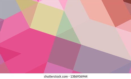 Geometric design. Colorful gradient mosaic background. Geometric triangle mosaic abstract background. Mosaic, color background. Mosaic texture. The effect of stained glass. EPS 10 Vector