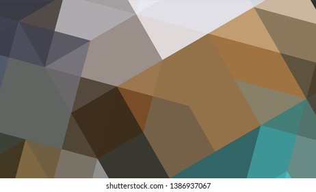 Geometric design. Colorful gradient mosaic background. Geometric triangle mosaic abstract background. Mosaic, color background. Mosaic texture. The effect of stained glass. EPS 10 Vector