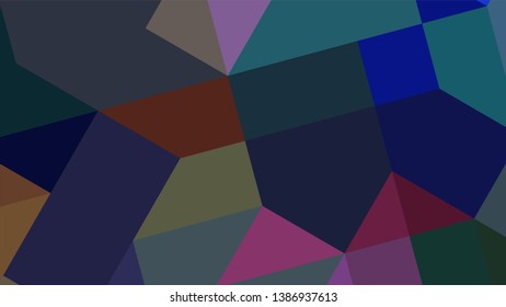 Geometric design. Colorful gradient mosaic background. Geometric triangle, mosaic, abstract background. Mosaic, color background. Mosaic texture. The effect of stained glass. EPS 10 Vector