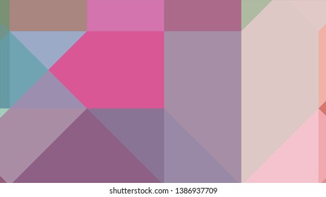 Geometric design. Colorful gradient mosaic background. Geometric triangle mosaic abstract background. Mosaic, color background. Mosaic texture. The effect of stained glass. EPS 10 Vector