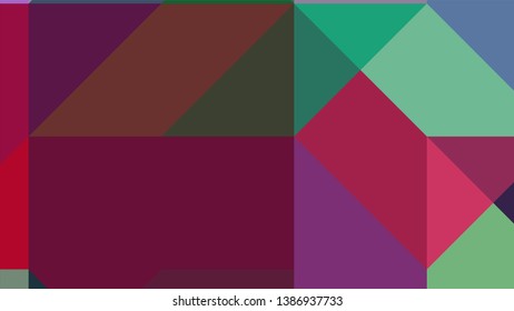 Geometric design. Colorful gradient mosaic background. Geometric triangle mosaic abstract background. Mosaic color background. Mosaic texture. The effect of stained glass. EPS 10 Vector