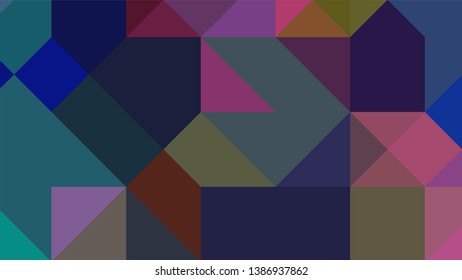 Geometric design. Colorful gradient mosaic background. Geometric triangle mosaic abstract background. Mosaic color background. Mosaic texture. The effect of stained glass. EPS 10 Vector