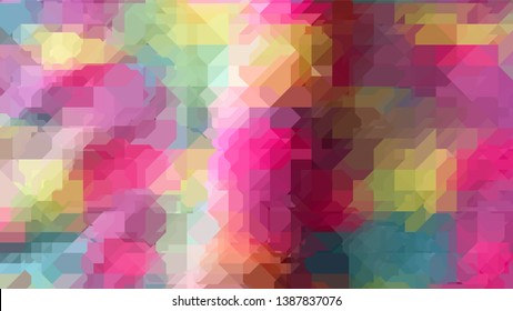 Geometric design. Colorful gradient mosaic background. Geometric triangle, mosaic, abstract background. Mosaic, color background. Mosaic texture. The effect of stained glass. EPS 10 Vector