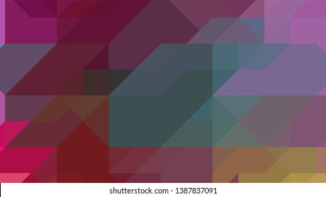Geometric design. Colorful gradient mosaic background. Geometric triangle, mosaic, abstract background. Mosaic, color background. Mosaic texture. The effect of stained glass. EPS 10 Vector