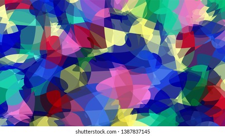 Geometric design. Colorful gradient mosaic background. Geometric triangle, mosaic, abstract background. Mosaic, color background. Mosaic texture. The effect of stained glass. EPS 10 Vector