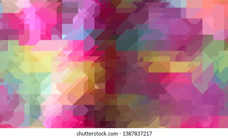 Geometric design. Colorful gradient mosaic background. Geometric triangle, mosaic, abstract background. Mosaic, color background. Mosaic texture. The effect of stained glass. EPS 10 Vector