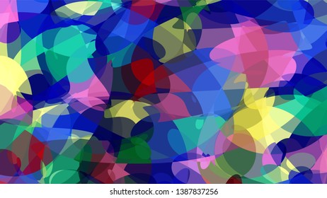 Geometric design. Colorful gradient mosaic background. Geometric triangle, mosaic, abstract background. Mosaic, color background. Mosaic texture. The effect of stained glass. EPS 10 Vector