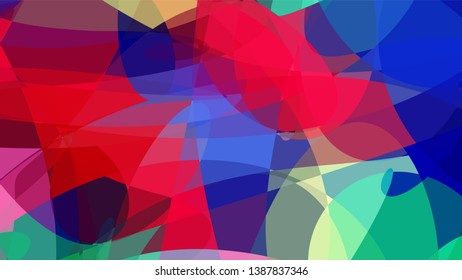 Geometric design. Colorful gradient mosaic background. Geometric triangle, mosaic, abstract background. Mosaic, color background. Mosaic texture. The effect of stained glass. EPS 10 Vector