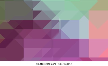 Geometric design. Colorful gradient mosaic background. Geometric triangle, mosaic, abstract background. Mosaic, color background. Mosaic texture. The effect of stained glass. EPS 10 Vector