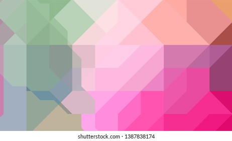 Geometric design. Colorful gradient mosaic background. Geometric triangle, mosaic, abstract background. Mosaic, color background. Mosaic texture. The effect of stained glass. EPS 10 Vector