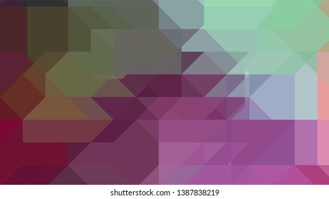 Geometric design. Colorful gradient mosaic background. Geometric triangle, mosaic, abstract background. Mosaic, color background. Mosaic texture. The effect of stained glass. EPS 10 Vector
