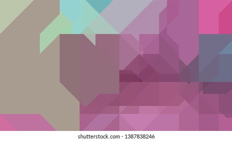 Geometric design. Colorful gradient mosaic background. Geometric triangle, mosaic, abstract background. Mosaic, color background. Mosaic texture. The effect of stained glass. EPS 10 Vector