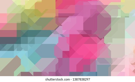 Geometric design. Colorful gradient mosaic background. Geometric triangle, mosaic, abstract background. Mosaic, color background. Mosaic texture. The effect of stained glass. EPS 10 Vector