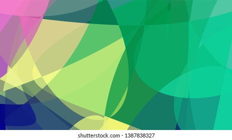Geometric design. Colorful gradient mosaic background. Geometric triangle, mosaic, abstract background. Mosaic, color background. Mosaic texture. The effect of stained glass. EPS 10 Vector