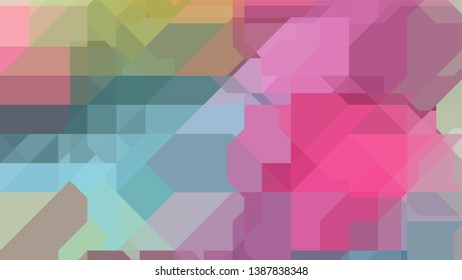 Geometric design. Colorful gradient mosaic background. Geometric triangle, mosaic, abstract background. Mosaic, color background. Mosaic texture. The effect of stained glass. EPS 10 Vector