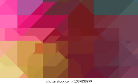 Geometric design. Colorful gradient mosaic background. Geometric triangle, mosaic, abstract background. Mosaic, color background. Mosaic texture. The effect of stained glass. EPS 10 Vector