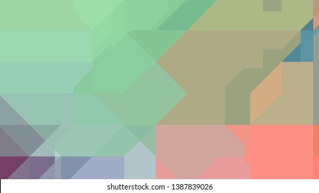 Geometric design. Colorful gradient mosaic background. Geometric triangle, mosaic, abstract background. Mosaic, color background. Mosaic texture. The effect of stained glass. EPS 10 Vector